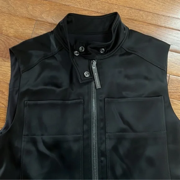 Burberry Black Sleeveless Jumpsuit High Neck